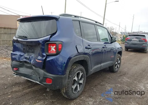 2020 Jeep Renegade Trailhawk 4X4 из США, поврежденный, VIN ZACNJBC13LPL99677
